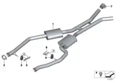 Хомут глушителя BMW 18 20 7 548 740