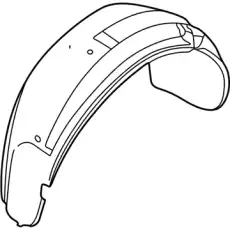 Подкрылок BMW 51 71 8 397 691