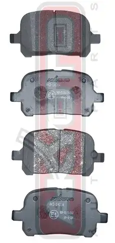Тормозные колодки дисковые AKYOTO AKD1401W