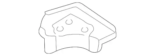 Кронштейн крепл глушит N16E HB 745605M030 NISSAN