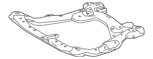 ПОДРАМНИК 51100-33072 TOYOTA / LEXUS