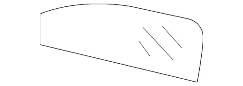 (8 ГР.), (VW), CТЕКЛО ДВЕРНОЕ 1K5845201B VAG
