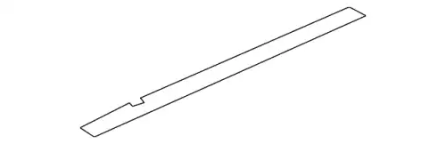 Уплотнитель двери 3C5839472B5AP VAG