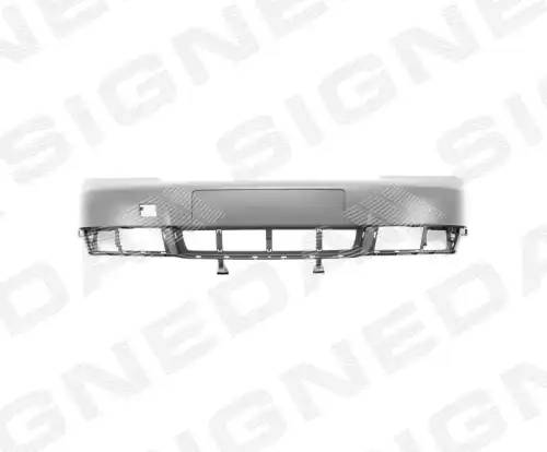 PAD04013BA Бампер пер грунт, серый б/отв п омыв AUDI (A4), 10.00 - 03 SIGNEDA