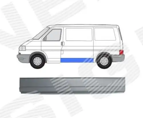 Железо двери - бок панель, низ VW T4 (92 PVW88008AL SIGNEDA