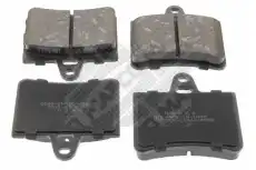 Тормозные колодки дисковые задняя ось MAPCO 6608