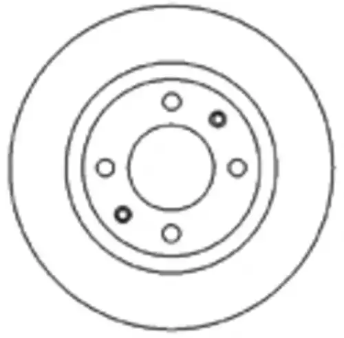 Тормозной диск MAPCO 15327