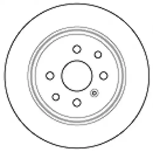 Тормозной диск MAPCO 15848