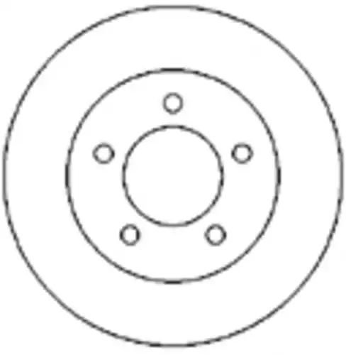Тормозной диск MAPCO 15984