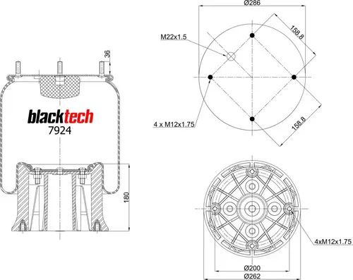 ПНЕВМОРЕССОРА 813MB (ПЛАСТИК. СТАКАН) RML7924CP BLACKTECH