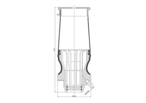 Амортизатор кабины BLACKTECH 11040C
