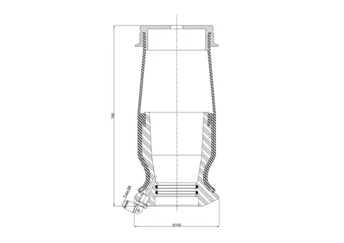Амортизатор кабины BLACKTECH 11044C