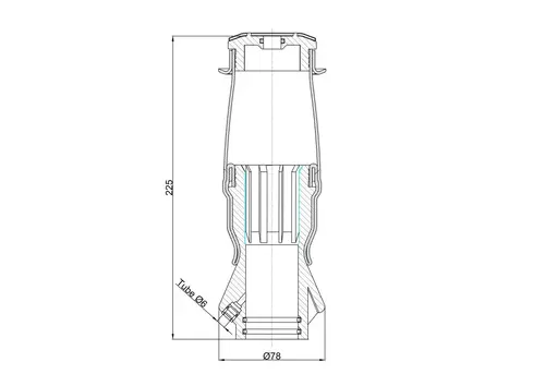 Амортизатор кабины BLACKTECH 11025C
