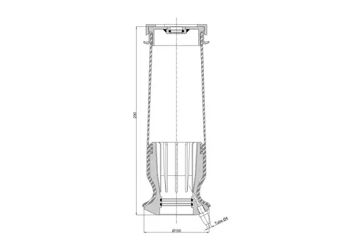 Амортизатор кабины BLACKTECH 11032C