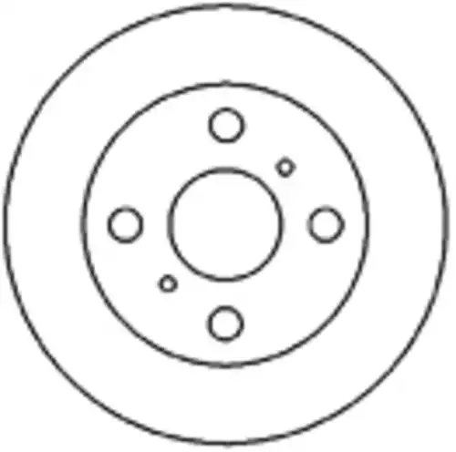 Тормозной диск MAPCO 25556