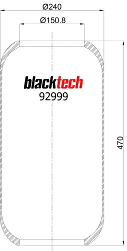 ПНЕВМООБОЛОЧКА RL92999 BLACKTECH