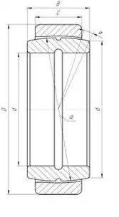 ПОДШИПНИК GE25C SKF