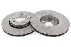 Тормозной диск MAPCO 15743/2 вентилируемый , передняя ось