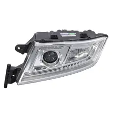 Фара левая LED с электрокорректором AST Silver AST1565