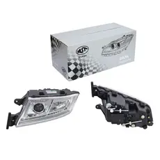 Фара левая LED с электрокорректором AST Silver AST1565