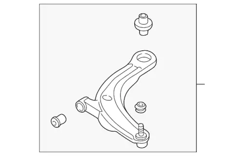 Рычаг подвески MAZDA LC62-34-350C