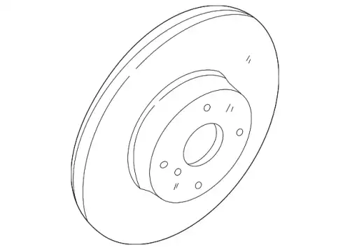 Тормозной диск MAZDA N06Y-33-25X