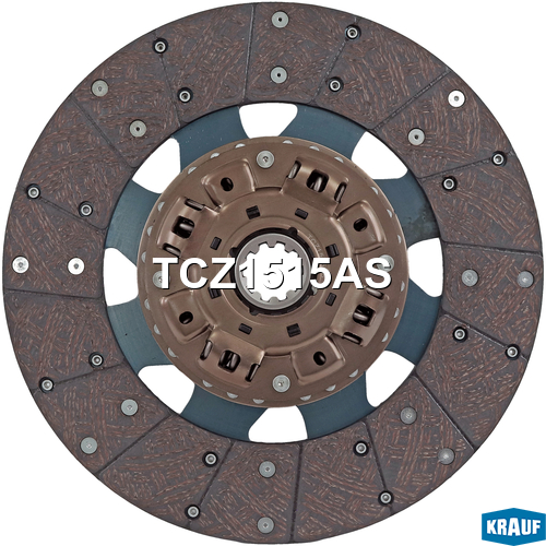 Диск сцепления KRAUF TCZ1515AS