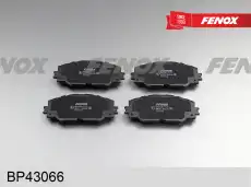 Тормозные колодки дисковые передняя ось FENOX BP43066