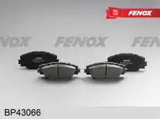 Тормозные колодки дисковые передняя ось FENOX BP43066