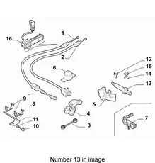 ПАЛЕЦ КРЕПЛЕНИЯ ОПОРЫ КПП 1335266080 FIAT