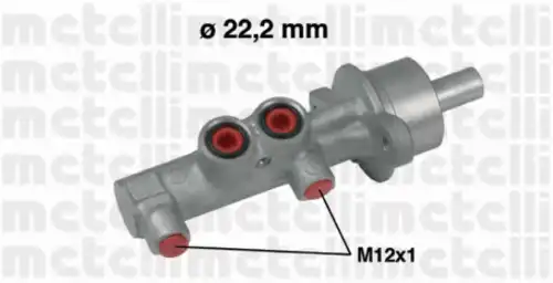 Цилиндр сцепления METELLI 05-0540