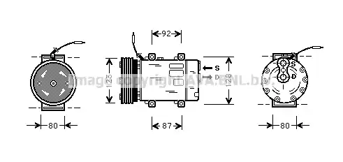 Цилиндр сцепления PRASCO RTK243