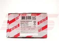Тормозные колодки дисковые RS RECORD RS 1026-2555