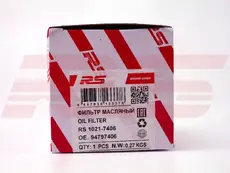 Фильтр масляный RS RECORD RS 1021-7406