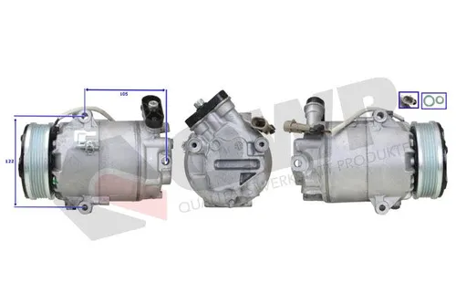 Автозапчасть WCP166R QWP