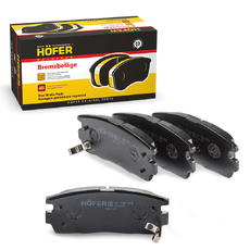Тормозные колодки дисковые HOFER HF350901