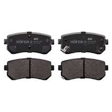 Тормозные колодки дисковые HOFER HF350709