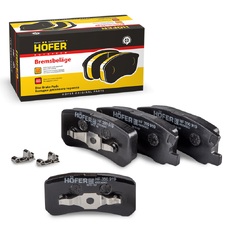 Тормозные колодки дисковые HOFER HF350919