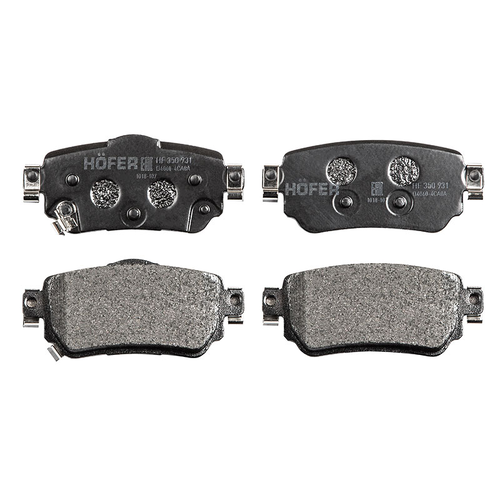 Тормозные колодки дисковые HOFER HF350931