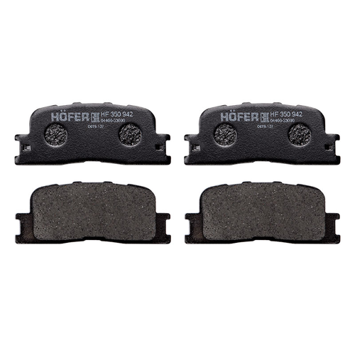 Тормозные колодки дисковые HOFER HF350942