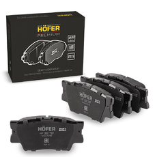 Тормозные колодки дисковые HOFER HF350737