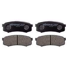Тормозные колодки дисковые HOFER HF350947