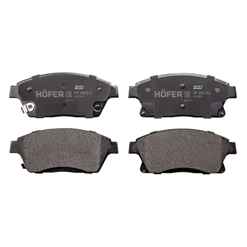 Тормозные колодки дисковые HOFER HF350314