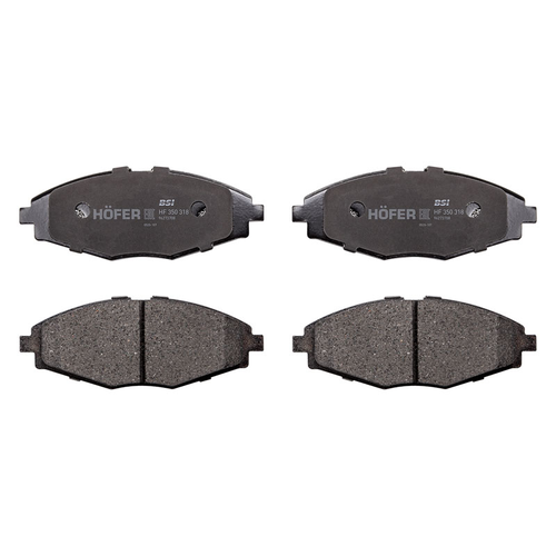 Тормозные колодки дисковые HOFER HF350318