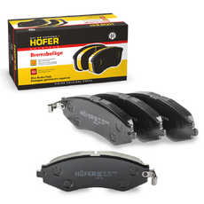 Тормозные колодки дисковые HOFER HF350510