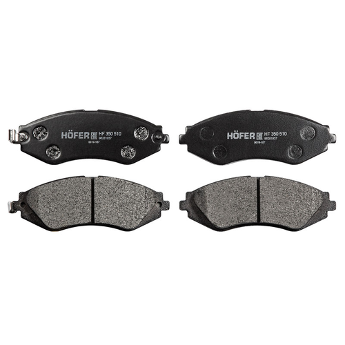 Тормозные колодки дисковые HOFER HF350510