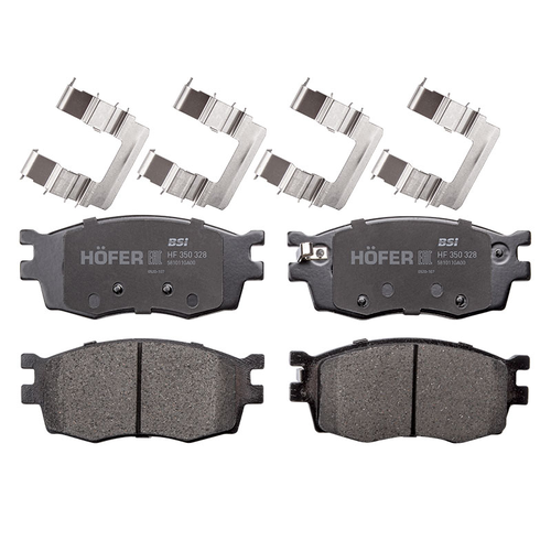 Тормозные колодки дисковые HOFER HF350328