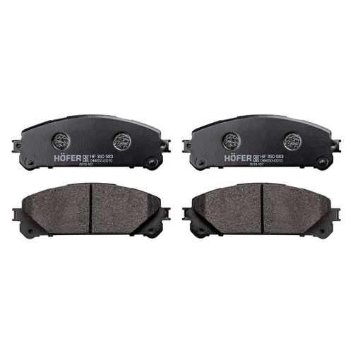 Тормозные колодки дисковые HOFER HF350583