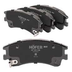 Тормозные колодки дисковые HOFER HF350338