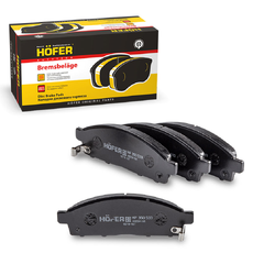Тормозные колодки дисковые HOFER HF350533